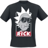 Rick And Morty Rick Tričko černá - Merchstore.cz