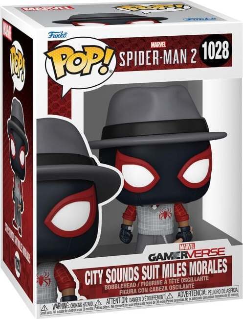 Spider-Man Vinylová figurka č.1028 City Sounds Suit Miles Morales 2 Sberatelská postava vícebarevný - Merchstore.cz Spider-Man Vinylová figurka č.1028 City Sounds Suit Miles Morales 2 Sberatelská postava vícebarevný - Merchstore.cz