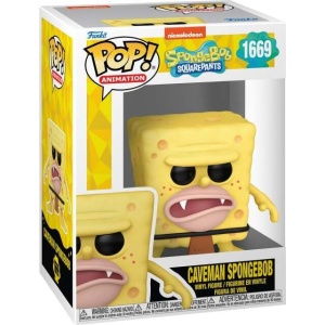 SpongeBob SquarePants Vinylová figurka č.1669 Caveman Spongebob Sberatelská postava vícebarevný - Merchstore.cz