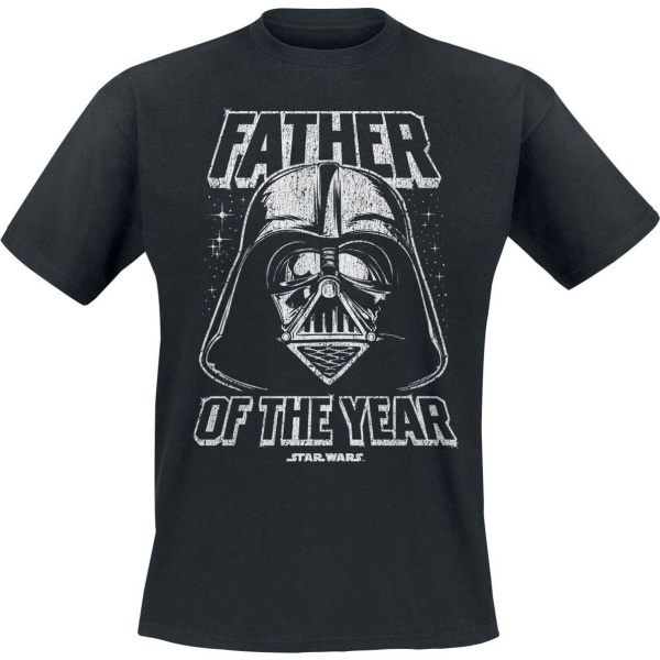 Star Wars Darth Vader - Father Of The Year Tričko černá - Merchstore.cz