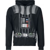 Star Wars Darth Vader Mikina s kapucí na zip černá - Merchstore.cz