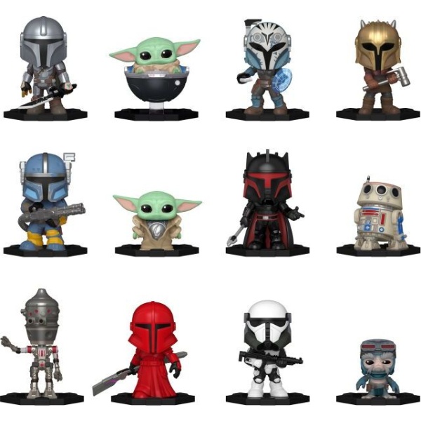 Star Wars The Mandalorian - Mystery Mini Blind Sberatelská postava vícebarevný - Merchstore.cz