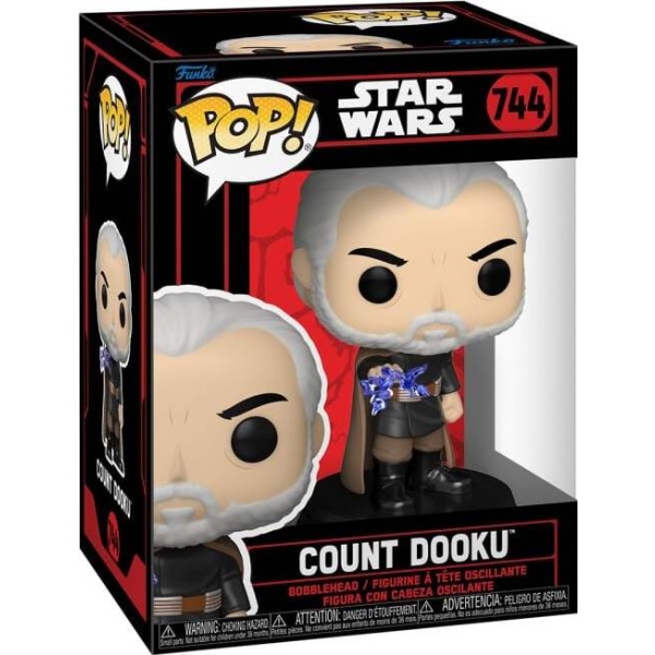 Star Wars Vinylová figurka č.744 Count Dooku Sberatelská postava vícebarevný - Merchstore.cz