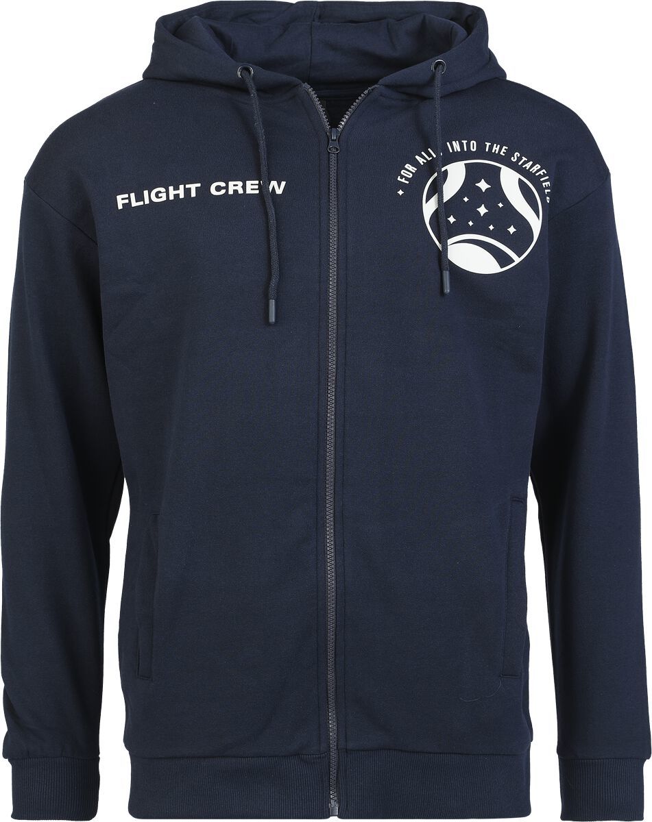 Starfield Carl Sagan Mikina s kapucí na zip modrá - Merchstore.cz Starfield Carl Sagan Mikina s kapucí na zip modrá - Merchstore.cz