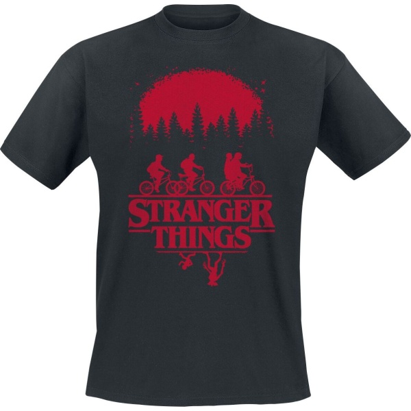 Stranger Things Volume 1 Tričko černá - Merchstore.cz