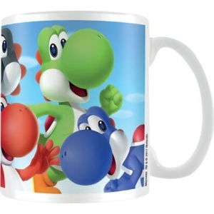 Super Mario Yoshi Hrnek bílá - Merchstore.cz