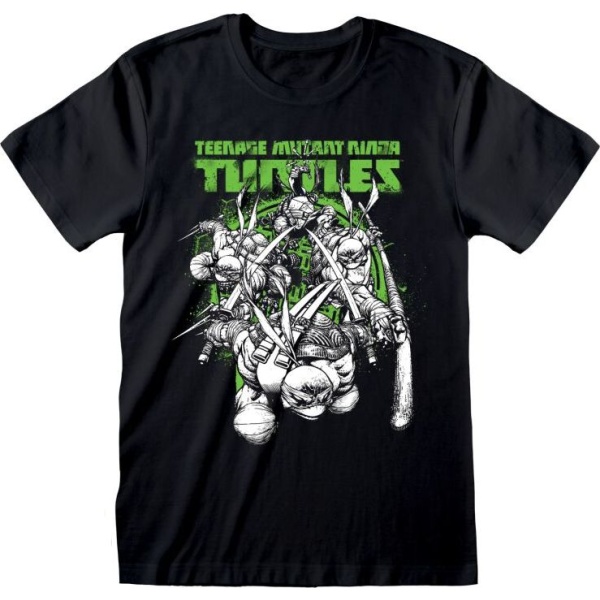 Teenage Mutant Ninja Turtles Freefall Tričko černá - Merchstore.cz