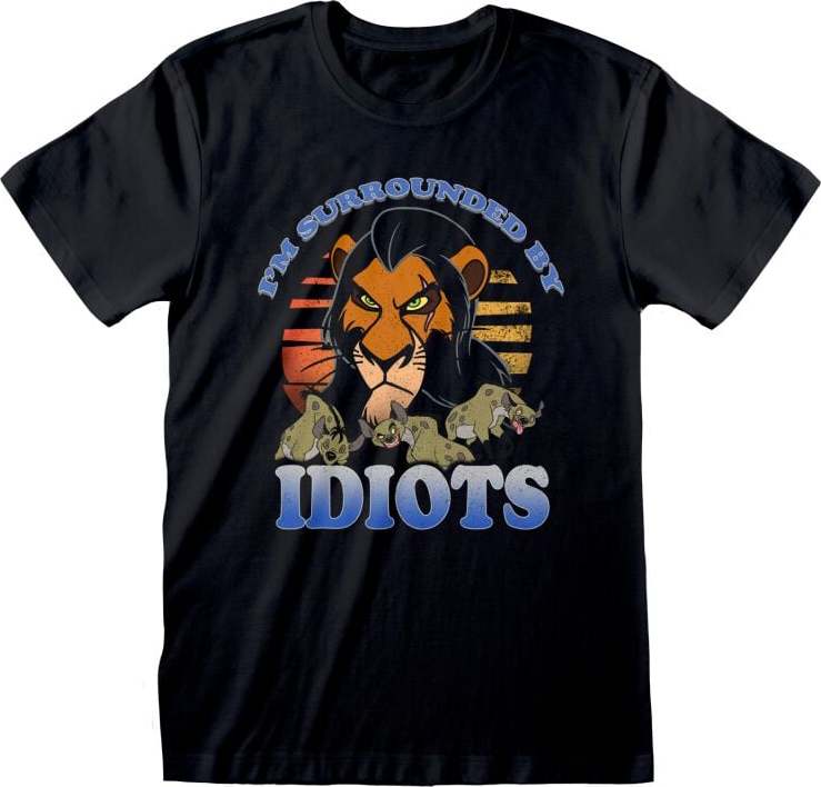 The Lion King Surrounded by Idiots Dámské tričko černá - Merchstore.cz