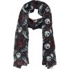 The Nightmare Before Christmas Jack Skellington - Ghost & Roses Šátek/šála vícebarevný - Merchstore.cz