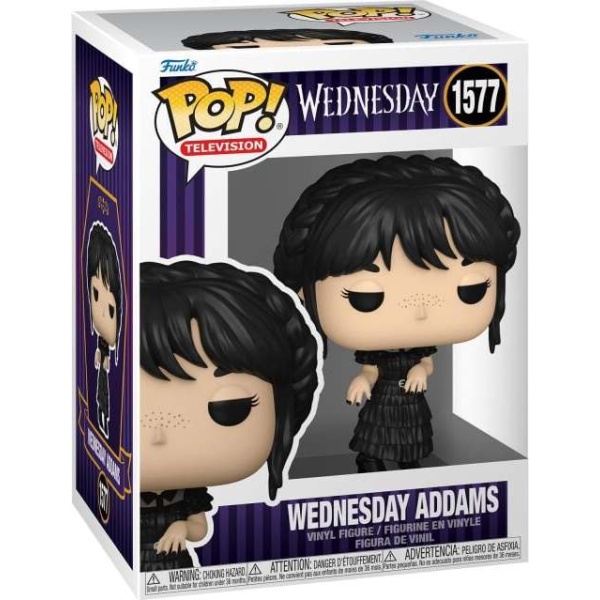 Wednesday Vinylová figurka č.1577 Wednesday Addams Sberatelská postava vícebarevný - Merchstore.cz