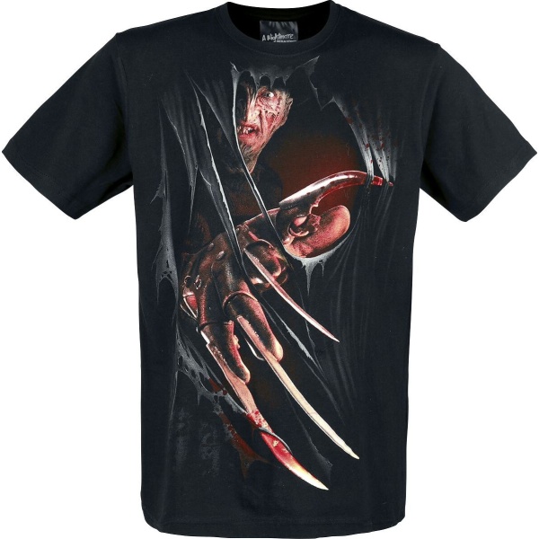 A Nightmare on Elm Street Freddy Tričko černá - Merchstore.cz