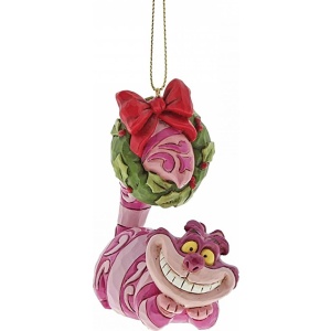 Alice in Wonderland Vánoční dekorace Cheshire Cat Vánocní ozdoba - koule standard - Merchstore.cz