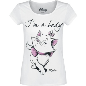 Aristocats Marie - I'm A Lady Dámské tričko bílá - Merchstore.cz