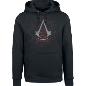 Assassin's Creed Nothing Is True Mikina s kapucí černá - Merchstore.cz