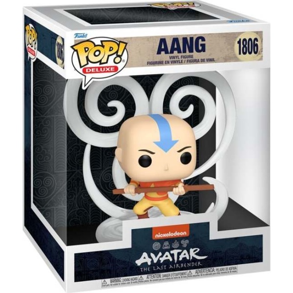 Avatar - The Last Airbender Vinylová figurka Aang (Pop! Deluxe) Sberatelská postava vícebarevný - Merchstore.cz