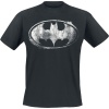 Batman Smudge Logo Tričko černá - Merchstore.cz