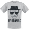 Breaking Bad Heisenberg Tričko šedá - Merchstore.cz