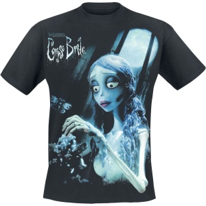 Corpse Bride Emily - Glow In The Dark Tričko černá - Merchstore.cz