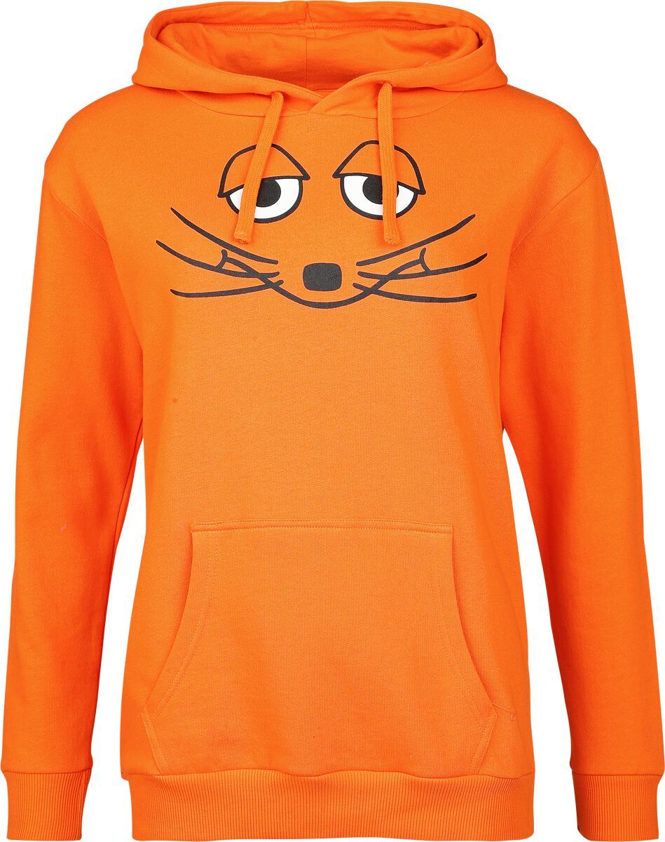 Die Sendung mit der Maus Die Maus Dámská mikina s kapucí oranžová - Merchstore.cz Die Sendung mit der Maus Die Maus Dámská mikina s kapucí oranžová - Merchstore.cz