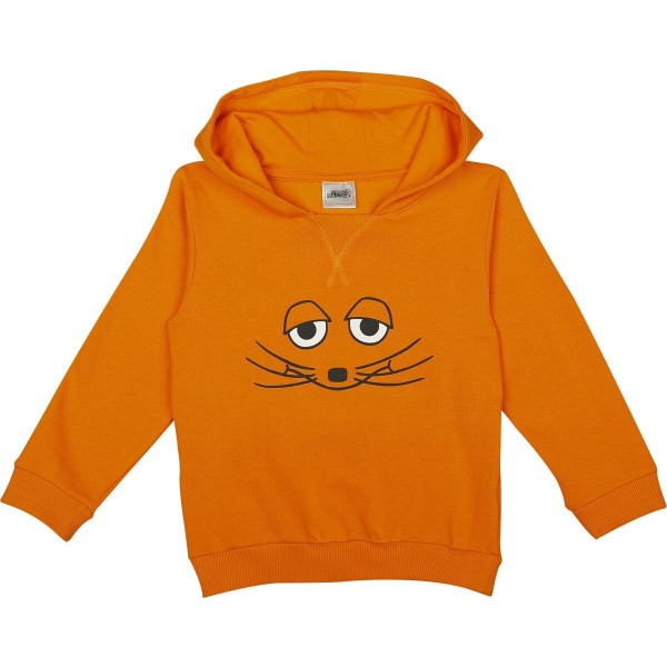 Die Sendung mit der Maus Die Maus detská mikina s kapucí oranžová - Merchstore.cz