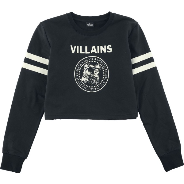 Disney Villains - Kids - Villains United detská mikina černá - Merchstore.cz