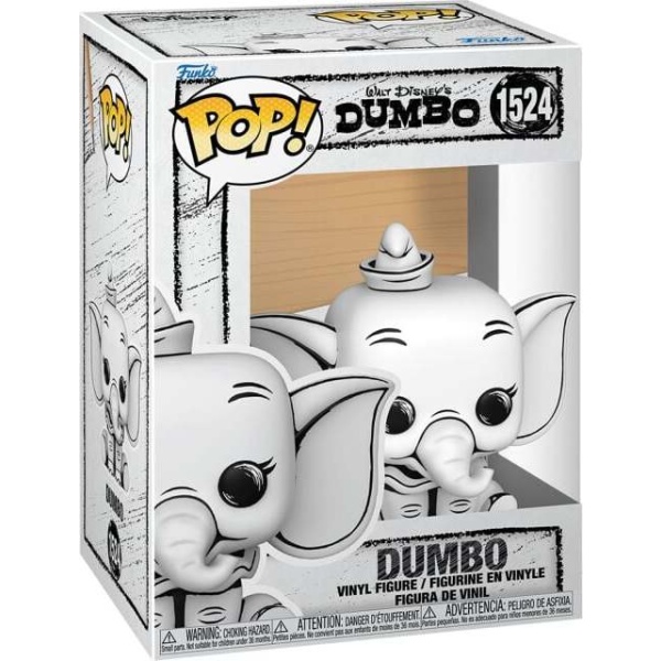 Dumbo Vinylová figurka č.1524 Dumbo (Sketched) Sberatelská postava vícebarevný - Merchstore.cz