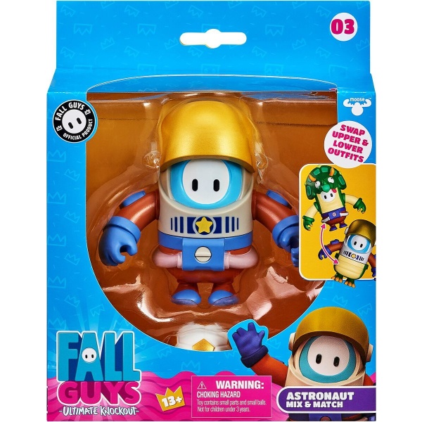 Fall Guys Figurka Mix and Match - Astronaut 03 akcní figurka vícebarevný - Merchstore.cz