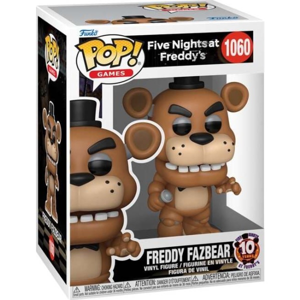 Five Nights At Freddy's Freddy Fazbear Vinyl Figur 1060 Sberatelská postava vícebarevný - Merchstore.cz