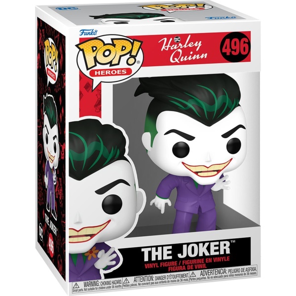 Harley Quinn Vinylová figurka č.496 The Joker Sberatelská postava vícebarevný - Merchstore.cz