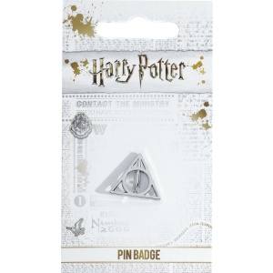 Harry Potter Deathly Hallows - Relikvie smrti Odznak stríbrná - Merchstore.cz