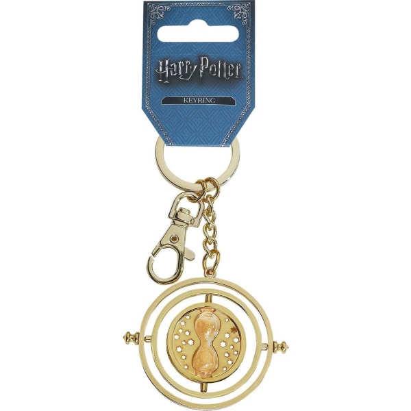 Harry Potter Hermione's Time Turner Klíčenka zlatá - Merchstore.cz