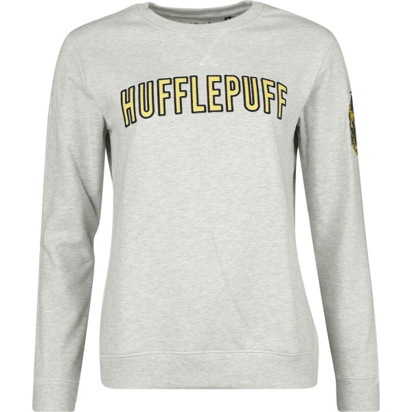 Harry Potter Hufflepuff Dámská mikina šedá - Merchstore.cz