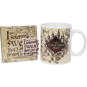 Harry Potter Marauder's Map - Geschenk-Set Fan balícek vícebarevný - Merchstore.cz