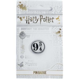 Harry Potter Nástupiště 9 3/4 Odznak stríbrná - Merchstore.cz