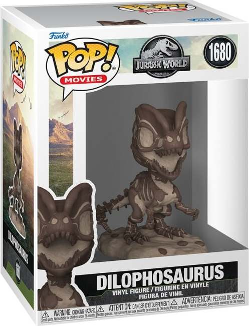 Jurassic Park Vinylová figurka č.1680 Jurassic World - Dilophosaurus Sberatelská postava vícebarevný - Merchstore.cz Jurassic Park Vinylová figurka č.1680 Jurassic World - Dilophosaurus Sberatelská postava vícebarevný - Merchstore.cz
