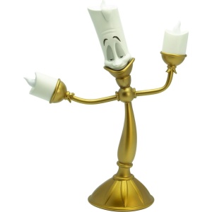 Kráska a zvíře Lumière Lamp Lampa zlatá - Merchstore.cz