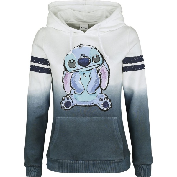 Lilo & Stitch Stitch Dámská mikina s kapucí vícebarevný - Merchstore.cz