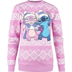 Lilo & Stitch Winter Stitch Dámská mikina vícebarevný - Merchstore.cz