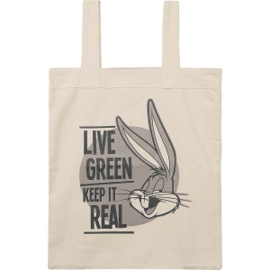 Looney Tunes Bugs Bunny - I Am Saving The Planet Batoh přírodní - Merchstore.cz