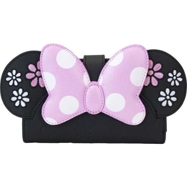 Mickey & Minnie Mouse Loungefly - Minnie Floral Rock The Dots Peněženka vícebarevný - Merchstore.cz