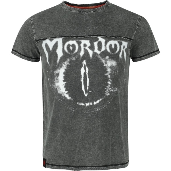 Pán prstenů Mordor Tričko charcoal - Merchstore.cz