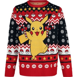 Pokémon Pikachu Pletený svetr vícebarevný - Merchstore.cz