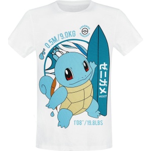 Pokémon Squirtle Dámské tričko bílá - Merchstore.cz