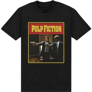 Pulp Fiction Poster Tričko černá - Merchstore.cz