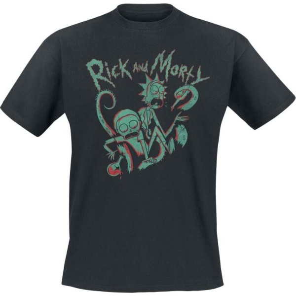 Rick And Morty Rick And Morty Duotone Tričko černá - Merchstore.cz