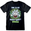 Rick And Morty Riggity Wrecked Tričko černá - Merchstore.cz