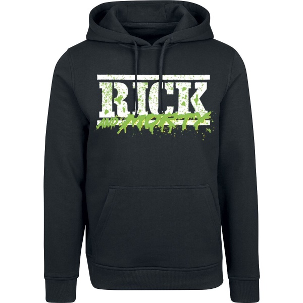 Rick And Morty Season 6 - Rick Mikina s kapucí černá - Merchstore.cz