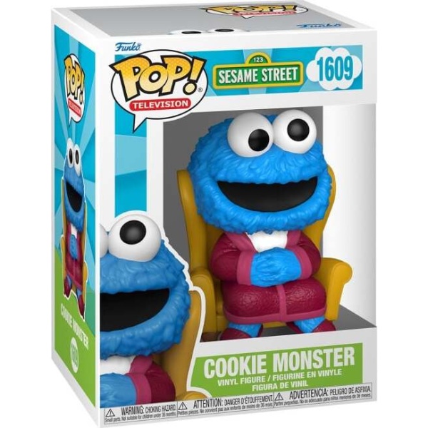 Sesame Street Vinylová figurka č.1609 Cookie Monster Sberatelská postava vícebarevný - Merchstore.cz