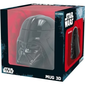 Star Wars 3D hrnek Darth Vader keramický hrnek černá - Merchstore.cz