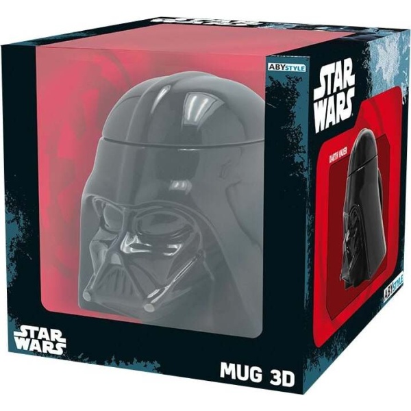 Star Wars 3D hrnek Darth Vader keramický hrnek černá - Merchstore.cz